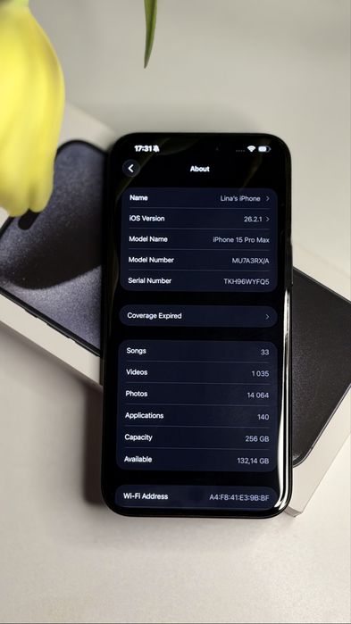 iPhone 15 pro max 256GB