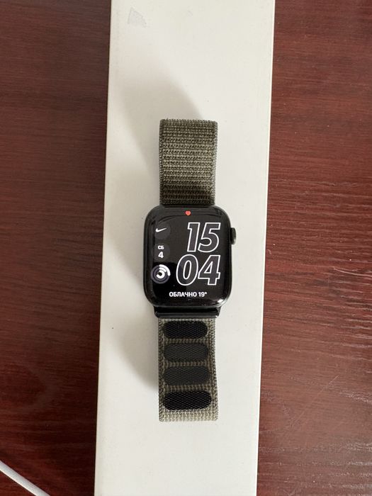 Часы Apple watch series 7 (45mm) green aliminium