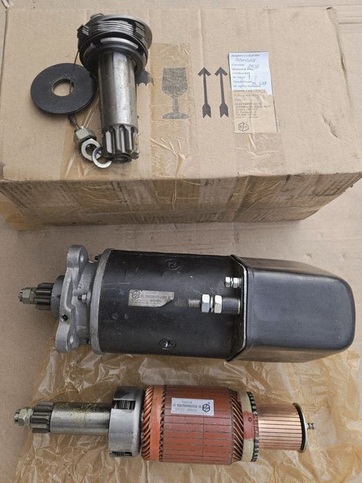 Demaror electromotor tractor u650 u445 12V 24V raba saviem aro noi
