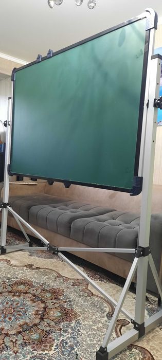 Магнитно-маркерная и меловая доска/ Магнитли-маркерли ва бўрли доска