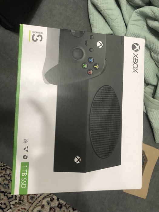 Xbox series s carbon black 1трб