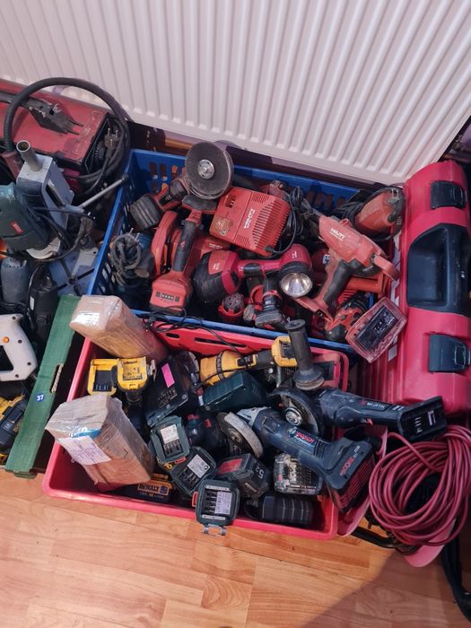 Scule profesionale originale marca DEWALT,MAKITA,METABO,WÜRTH,HILTI...