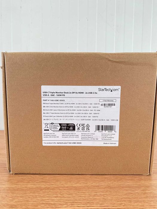 Statie de andocare si replicator de porturi USB 3.2, Startech