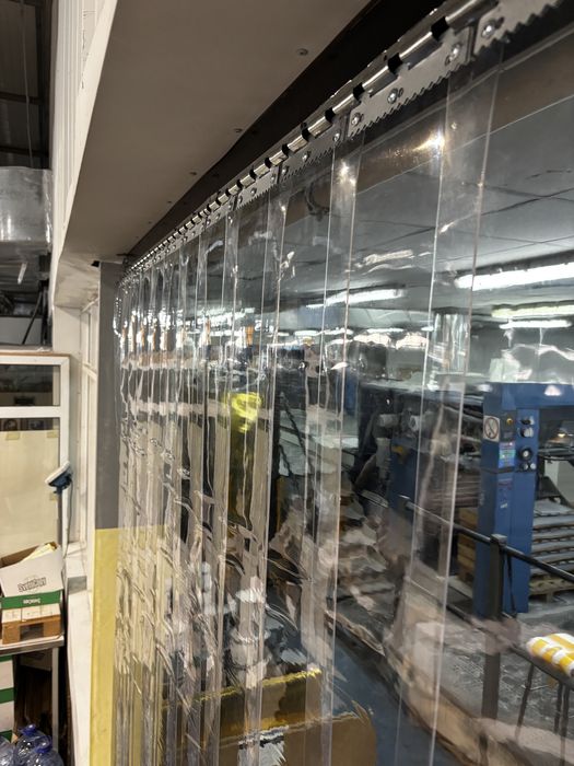 ПВХ завесы термо защита плёнка