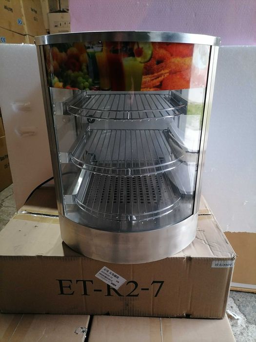 Топла витрина на 3 рафта