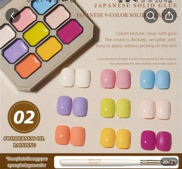 Набор для дизайна ногтей новый