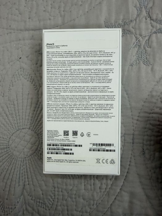 Iphone 14,256gb baby blue