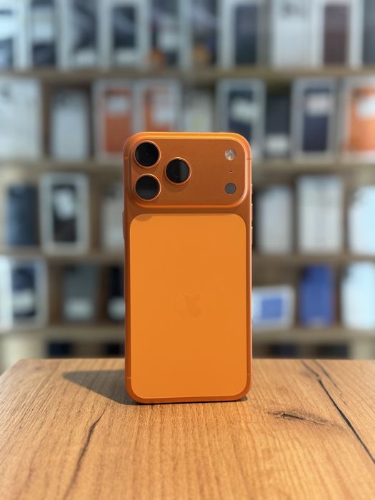 iPhone 17 Pro Max 256Gb Cosmic orange esim/Baterie100%/Garantie 12 luni @atsgsm.ro