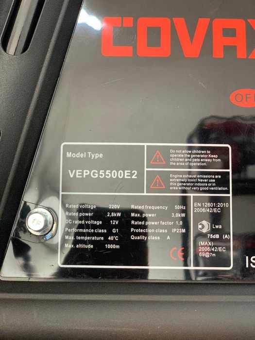 generator covax navigator 3-8kw