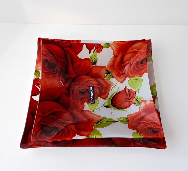 Тарелки сервировочные набор 2 штуки