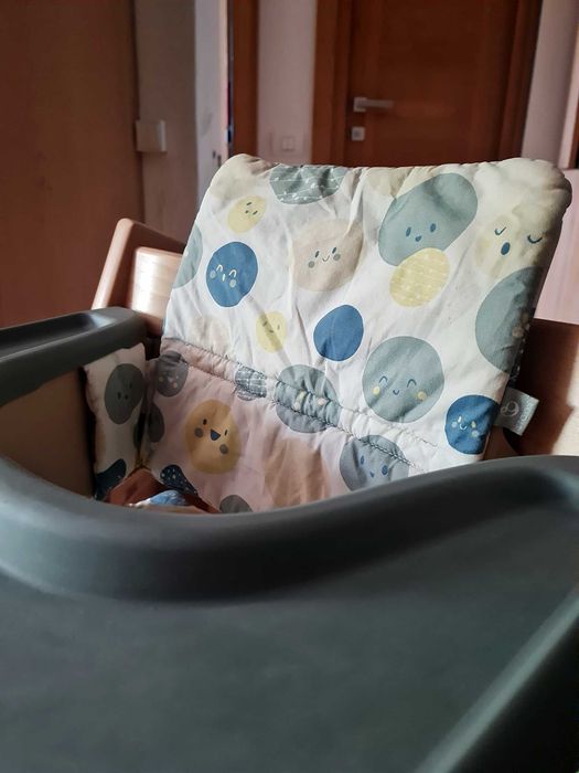 Pachet scaun de masa pentru copii Stokke Tripp Trapp®lemn fag cu Baby set, Tavita si Husa