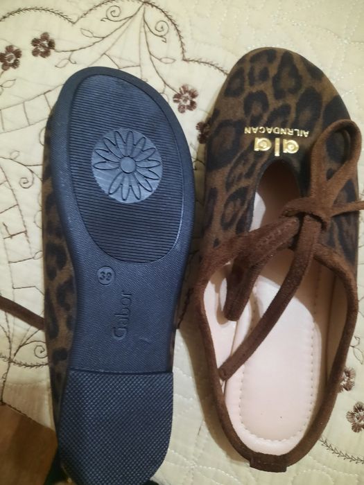 Тапочки леопардовые замшевые