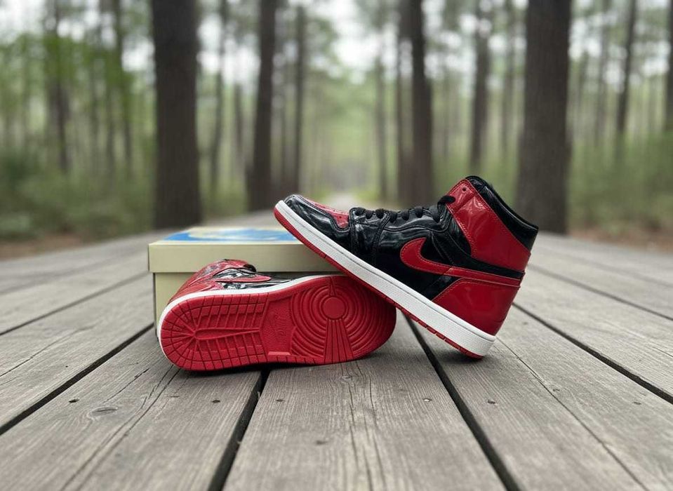 Nike Jordan 1 High Patent Bred