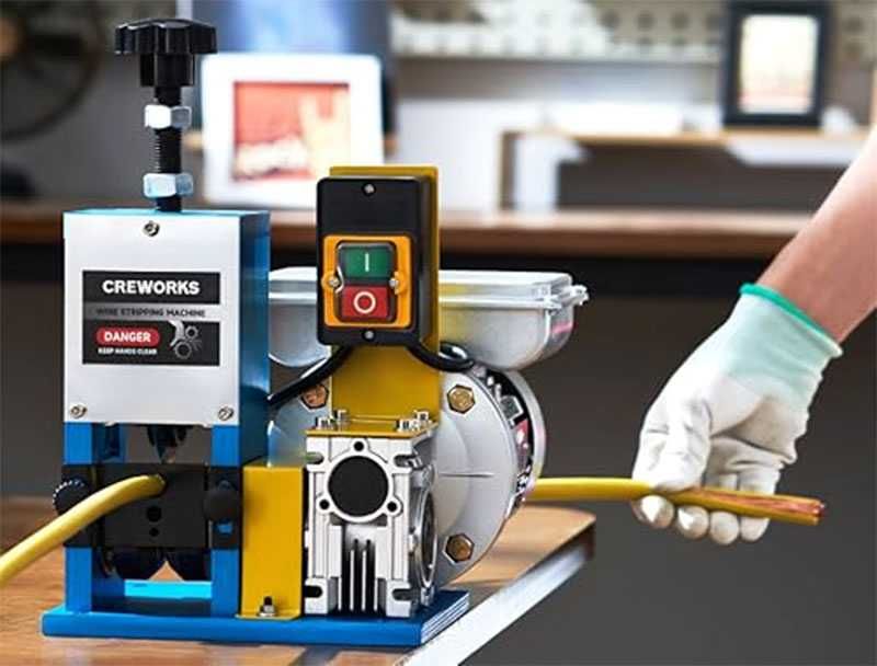 Нова електрическа белачка за кабел до30мм медни и AL, ел. инсталации