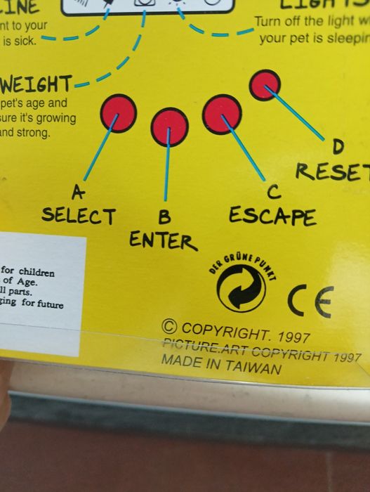 Оригинални тамагочита от 1997г.