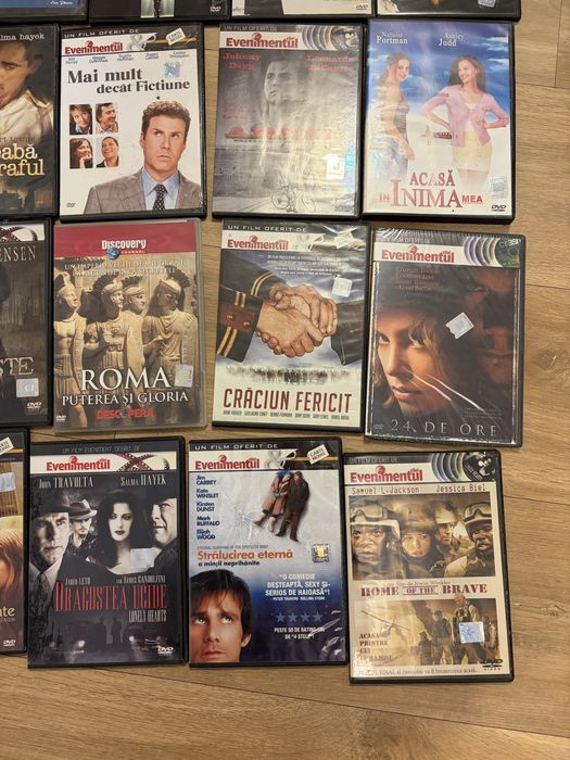 25 dvd uri  filme si documentare