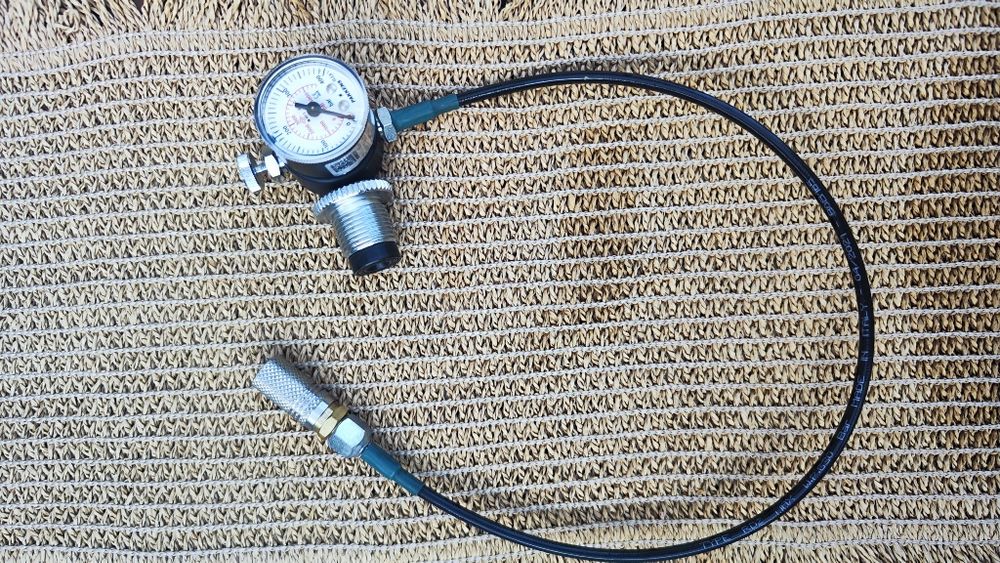 Бутилка Dräger 6.7 кг - 300bar + зарядна станция Wrangler. 160 EURO