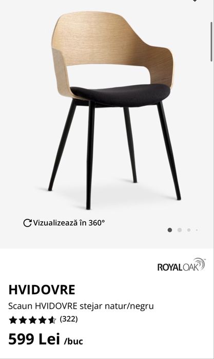 Scaune Jysk HVIDOVRE