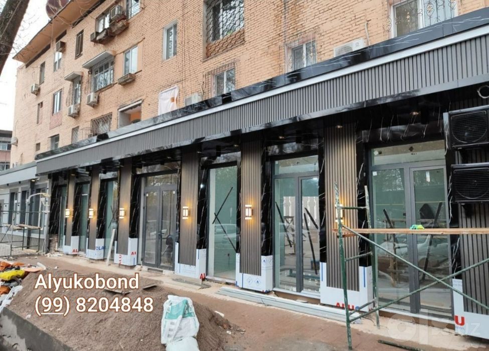 АЛЮКОБОНД в Ташкенте мастер Alukabond алкафон аликабон alukafon ustasi