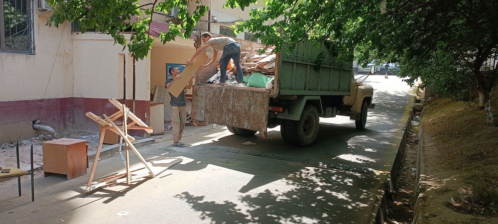 Газель вывоз мусора Хлам не нужных вещей