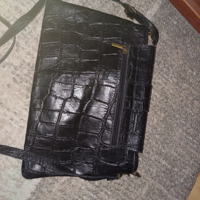 Малка чанта естествена кожа