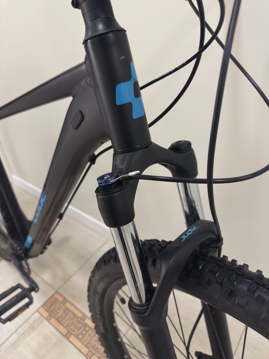 Велосипед 29 CUBE Analog 2021 BLK PETROL