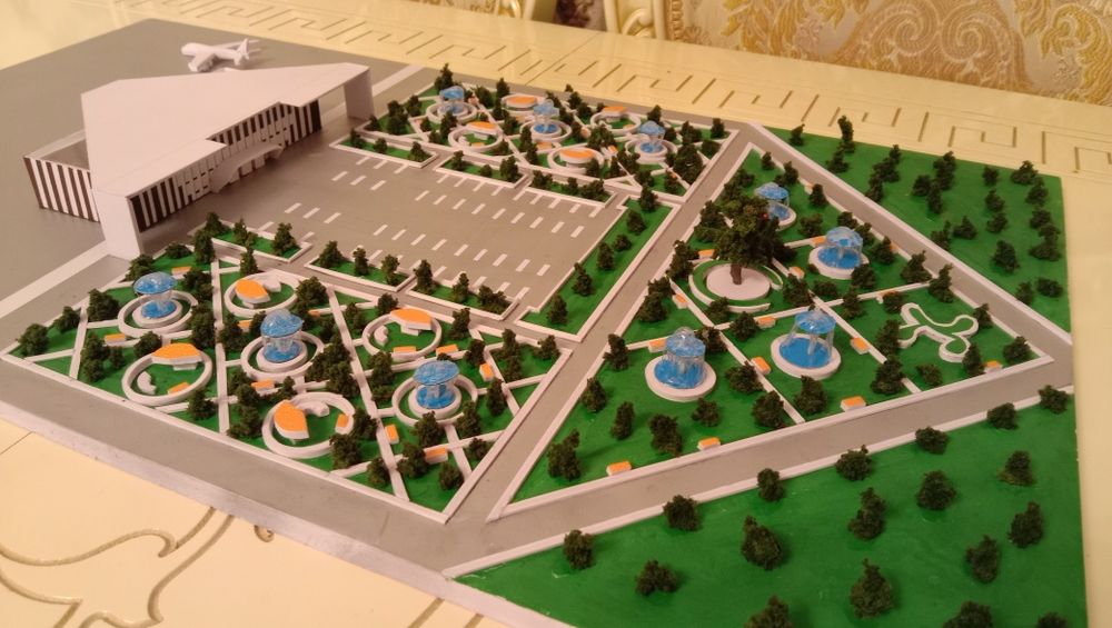 Макет из ПВХ деманстрационный