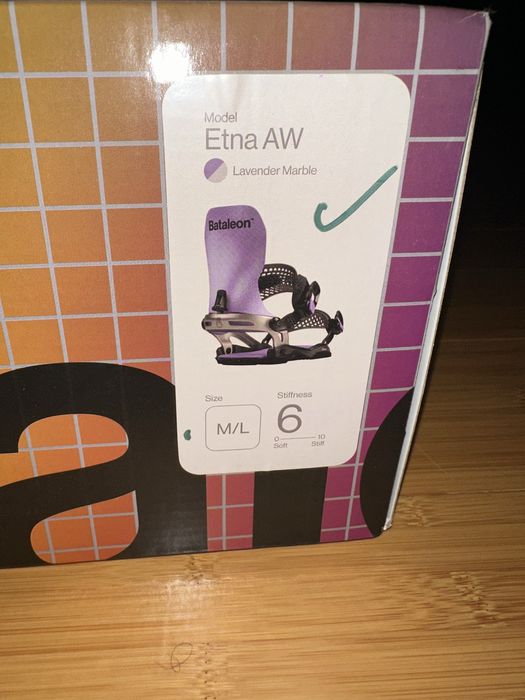 Legaturi / Bindings  Bataleon Etna Lavender Marble M/L Women