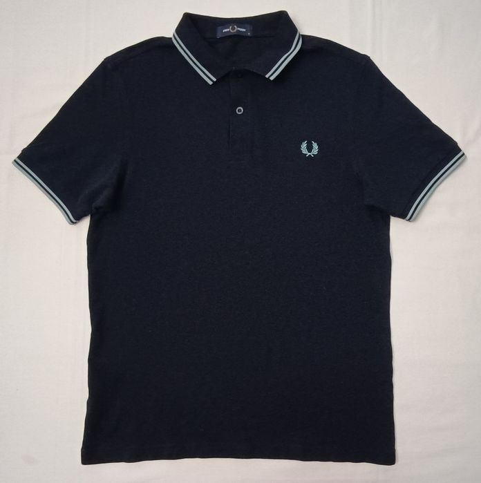 Fred Perry Polo Shirt оригинална тениска M Фред Пери памучна поло фланелка