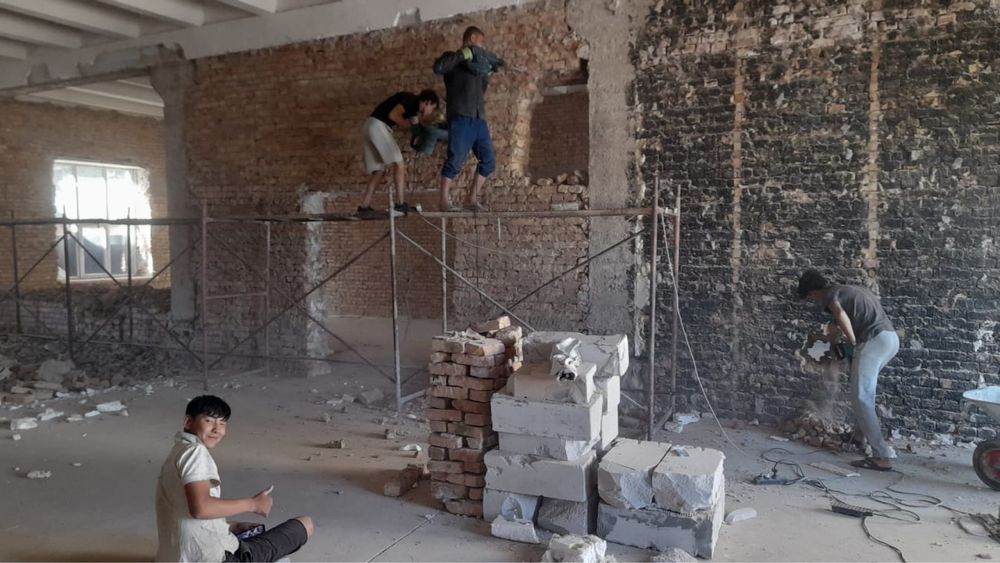 Демонтаж разрушение