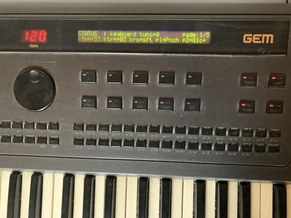 Orgă Keyboard Gem WS2 vintage