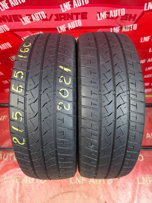 Anvelope de VARA - 215/65/16C - Bridgestone - 6 MM - DOT 2021 !