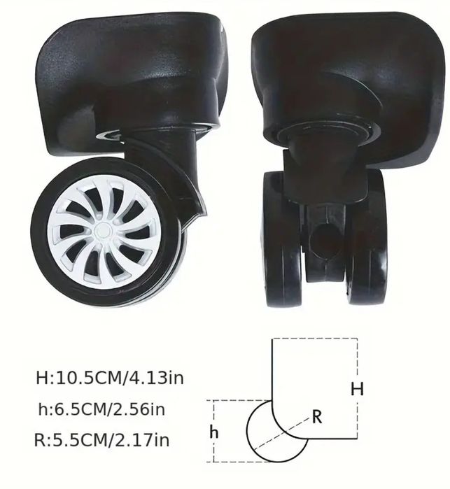 Прочные колеса для чемодана