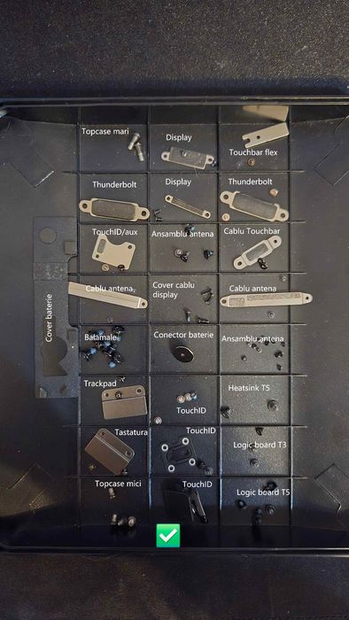 Placa de baza MacBook Pro A1989, Four Thundebolt