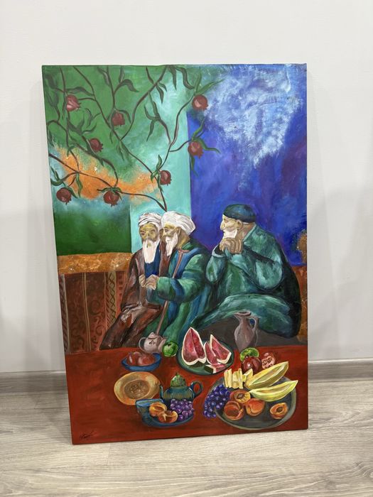 Картина с теплым восточным настроением