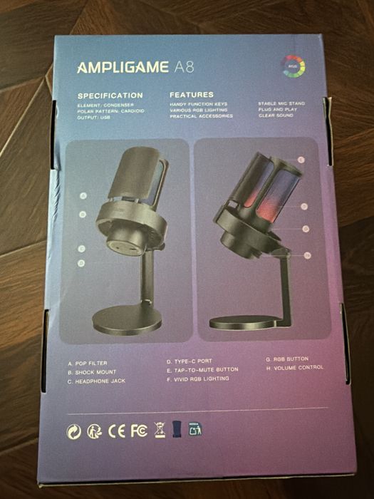 Vand microfon ampligame