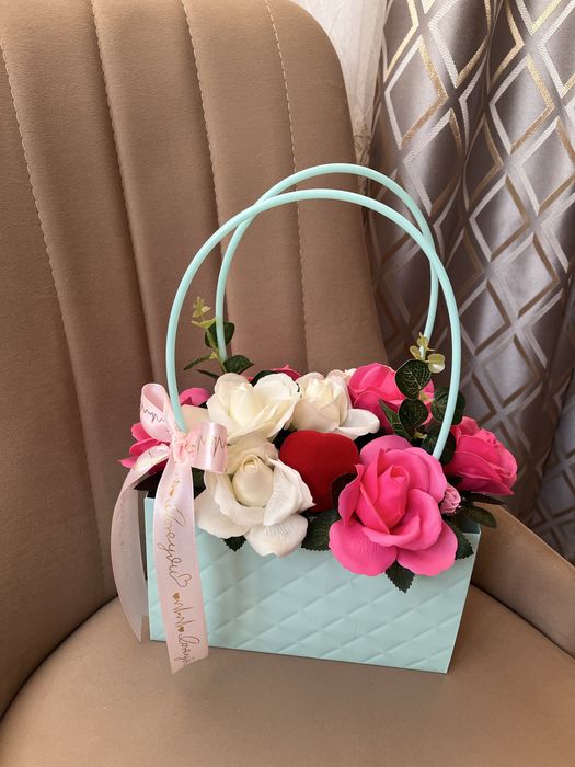 Букет из мыльных роз!