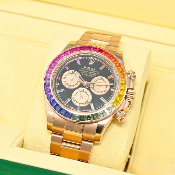 Часовник Rolex Rainbow НАМАЛЕН!