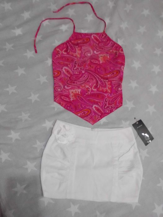 Интересна маркова пола с интересна кройка Terranova с подарък бюстие