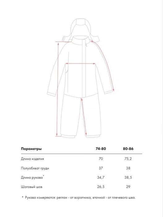 Комбинезон Крокид весенний 80-86
