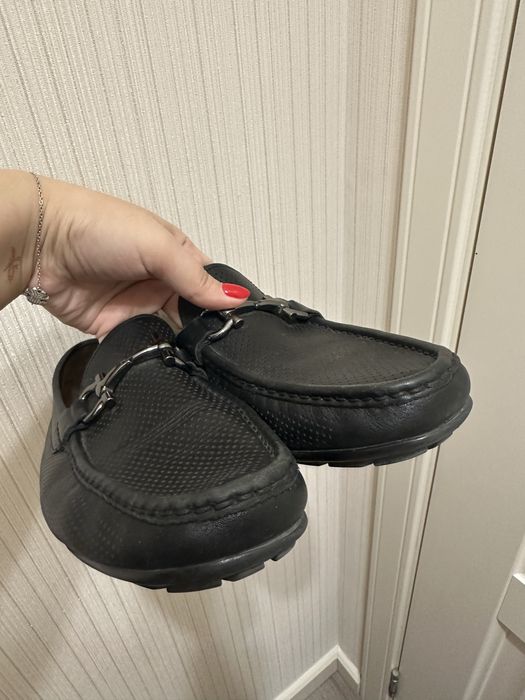 Кожаные мокасины SMAN