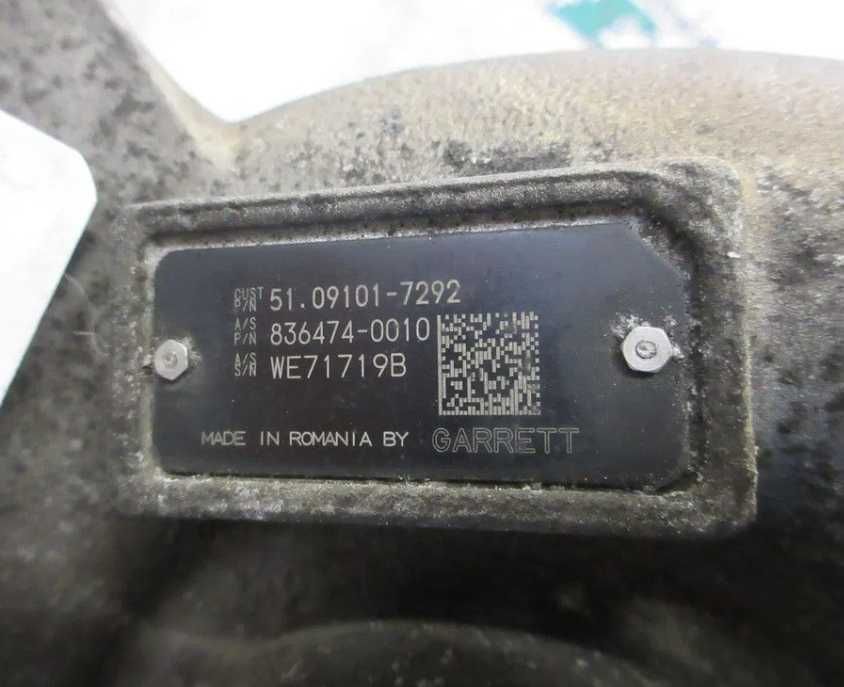 Turbo MAN TGX EURO 6 51.09101 -Piese de schimb MAN