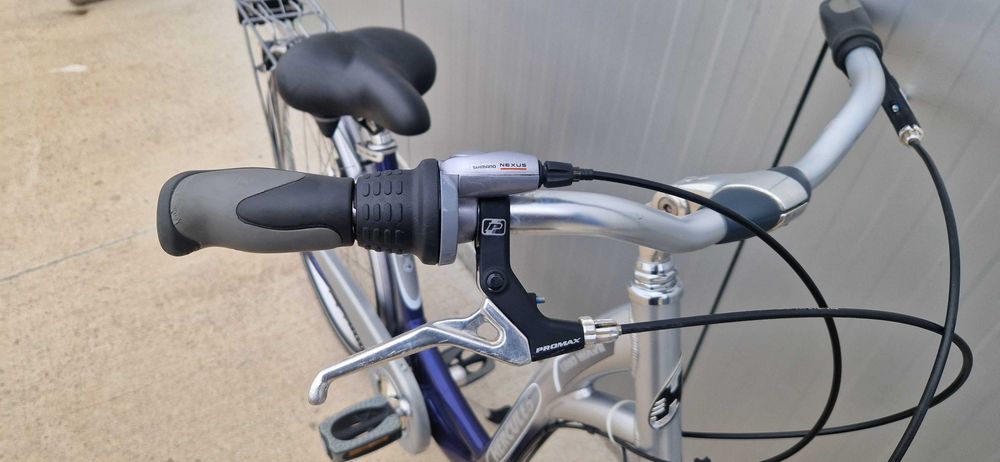 Дамски алуминиев велосипед Hercules колело 26"