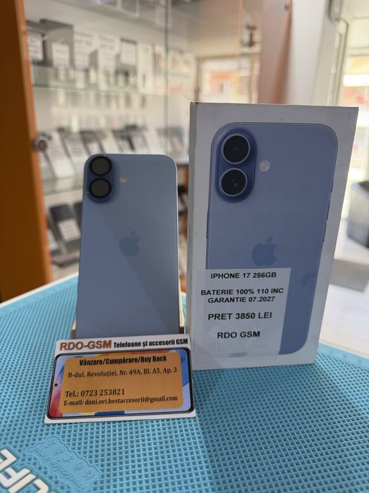 Iphone 17 256gb Neverlock/Garantie