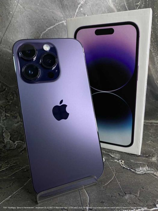 Apple iPhone 14 Pro 256Гб АКБ88% Петропавловск Назарбаева134 лот951502