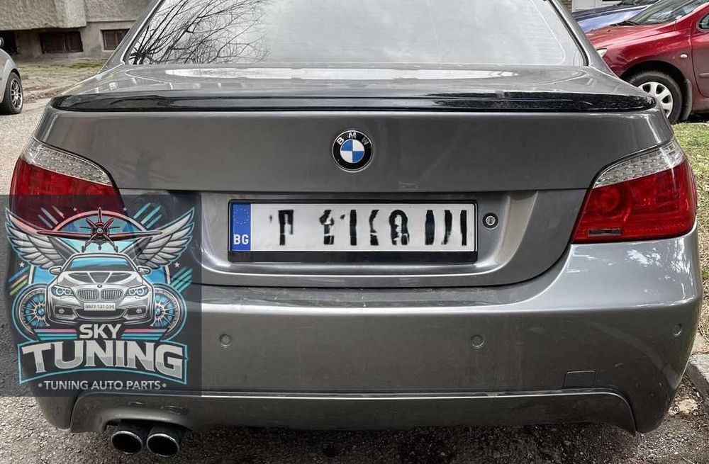 Бмв е60 Лип спойлер за багажник / BMW E60 Spoiler М5 M Performance