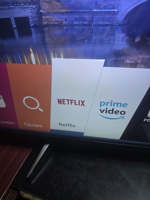 Vand tv Smart LG 4k diagonala 126 cm