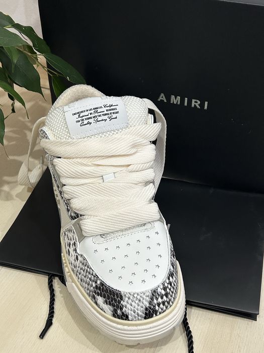 Amiri MA1 Snake leather