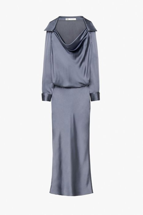 Rochie satinata Zara Studio