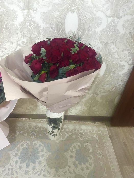 Букет цветы объемные